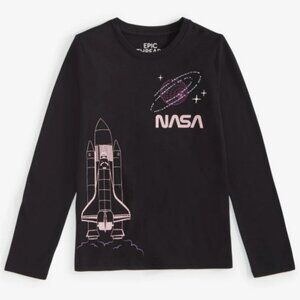 NWT. EPIC THREADS Girls NASA Long Sleeve Tee